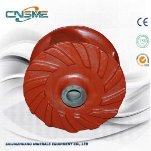 China 3- Vane Closed Gravel Pump Impeller Hard Metal ASTM A532 Material for Sand Slurry Pump 6 / 8 EG on sale