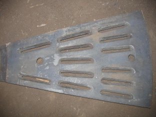 Low Breakage Intermediate Diaphragm / Retention Ring Liners Cement Mill