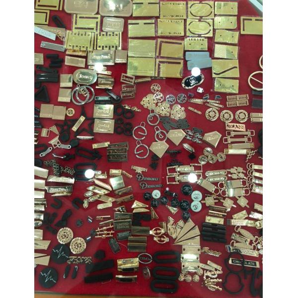 Custom Bright Zinc Alloy Metal Jeans Button Engraved Metal Button