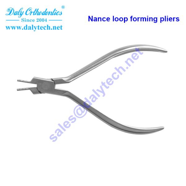 Nance loop forming pliers of adult orthodontics from dental depot