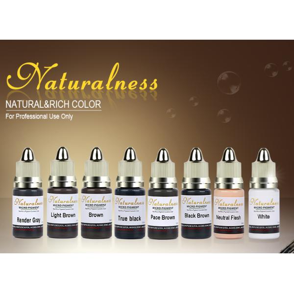 Plant Extracted Permanent Makeup Liquid Pigments 34 Colors 12ML / Bottle