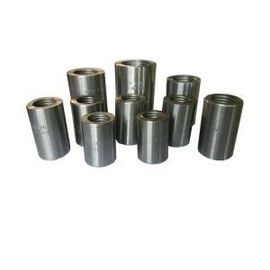 Quality Parallel Thread Steel Rebar Sleeves , Mechanical Rebar Splicing System for sale