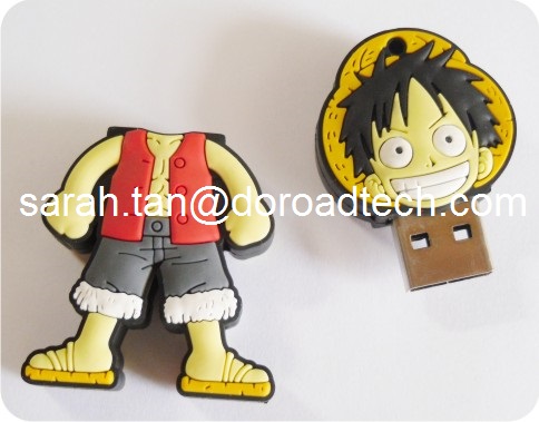 New PVC Cartoon USB Flash Drives