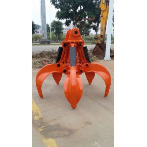 Customized 24T Crawler Excavator Orange Peel Grab