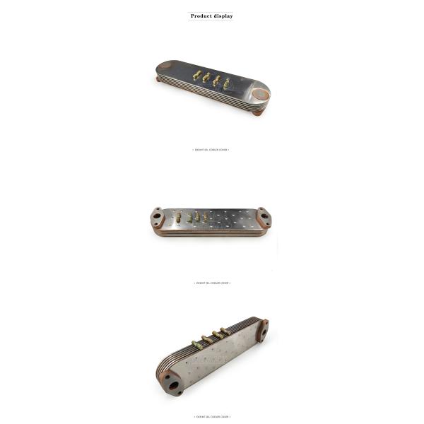 Engine Oil Cooler 6P Oil Cooler 1-21723039-0 for lsuzu Engine 6SA1 6SD1 Hitachi Excavator EX300-2 EX300-3 EX3