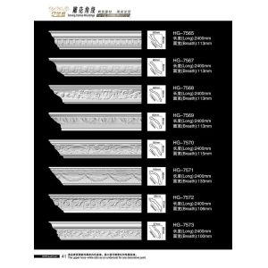 Top Grade Decorative Panel Polyurethane Foam Skirting for Traditional European