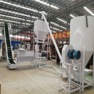 Customized Wood Pellet Production Line For Wood Chips 10%-20% Material Moisture