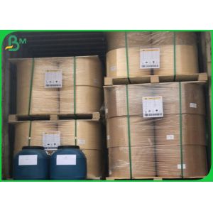 120GSM 13.5MM 14MM Straw Middle and Inner Paper Food Grade White Kraft Paper Roll