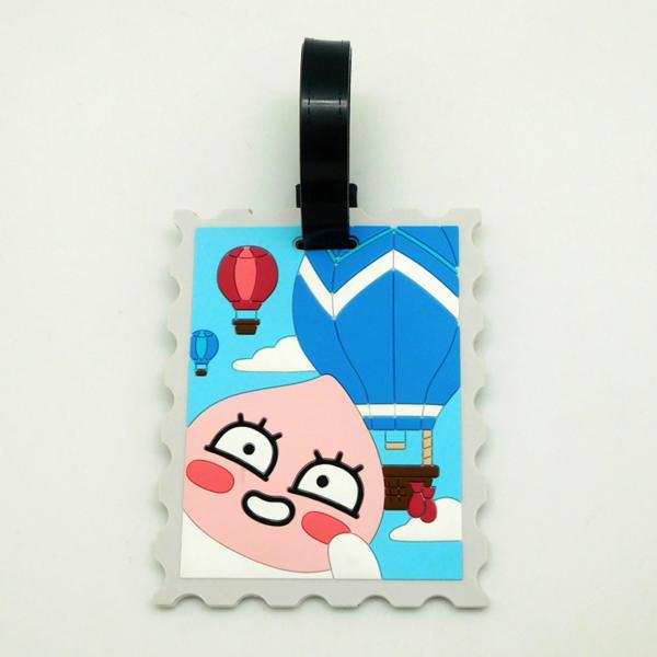 Eco Holiday Anime Luggage Tag , Personalized Plastic Luggage Tags Non Breakage
