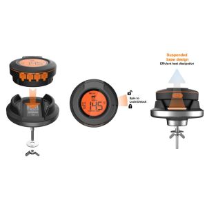 Smart Bluetooth Food Thermometer With Ambient Probe