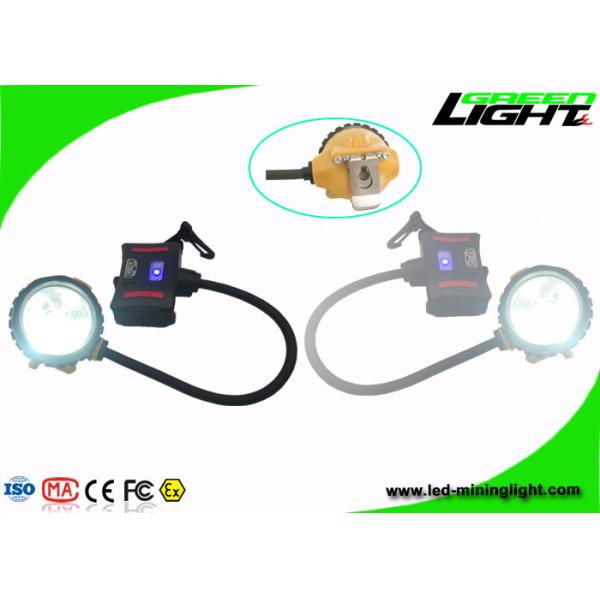 6.8Ah Rechargeable LED Mining Light Headlamps 15000lux Brightness 15hrs Working