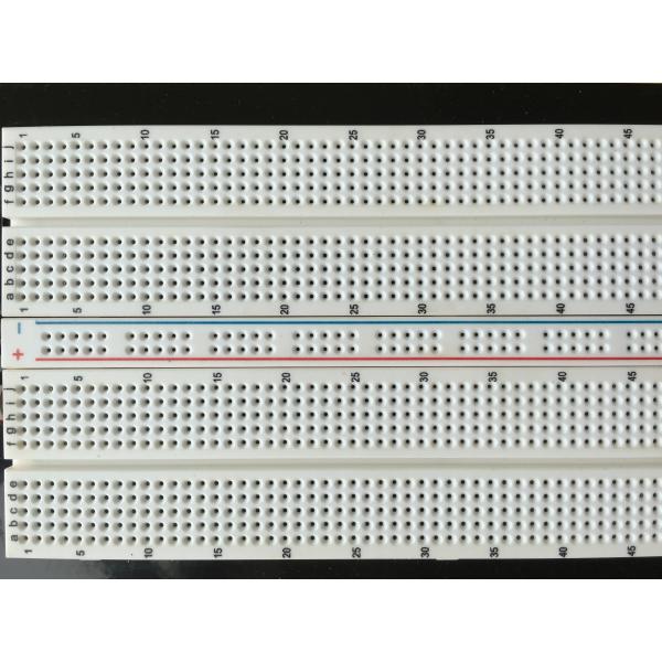 1360 Tie Point Solderless Breadboard withwith metal plate for Testing with colour printed