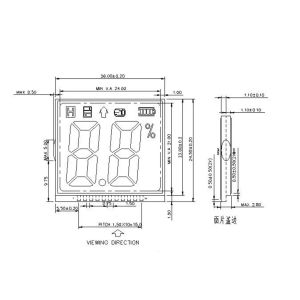 LCD LED Display For Digital Product