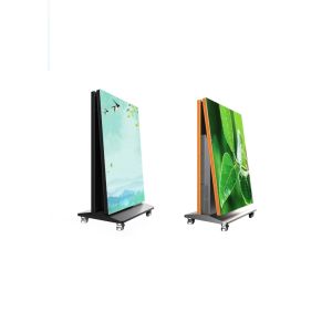 China Foldable LED Poster with P1.86mm Pixel Pitch 3840Hz Refresh Rate and 640x1920mm Cabinet Size for Dynamic Advertising on sale