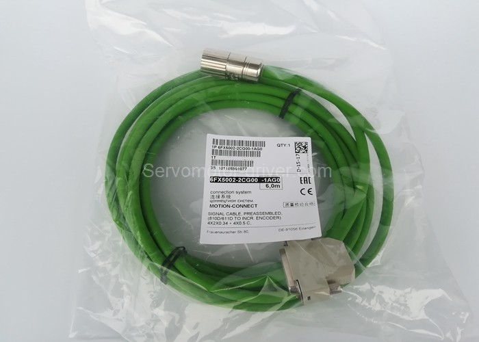 Quality 6FX5002-2CG00-1AG0 Signal Servo Motor Cable Simatic 6FX Series 6FX50022CG001AG0 for sale