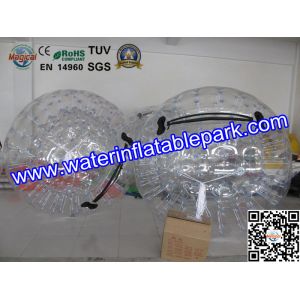 Custom Inflatable Zorb Ball Rental / TPU Zorbing Bumper Ball