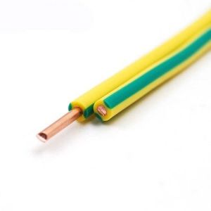 Efficiently Insulated Single Core Copper Conductor Electric Wires with PVC