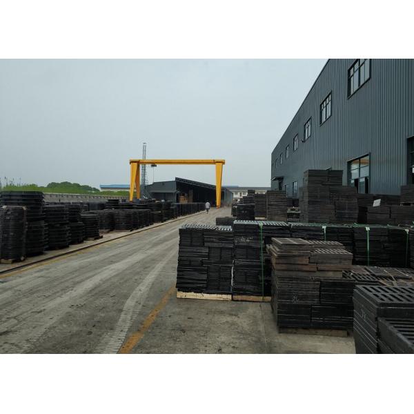 Sand Casting Square Manhole Cover Non Toxic , Double Sealed Drain Cover