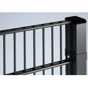 Residential Tubular Steel Fence Child-Proof