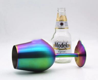 Multi-Arc PVD Decorative Coating, Arc Cathodes PVD Glass Coating Machine , Glass vase rainbow PVD coating