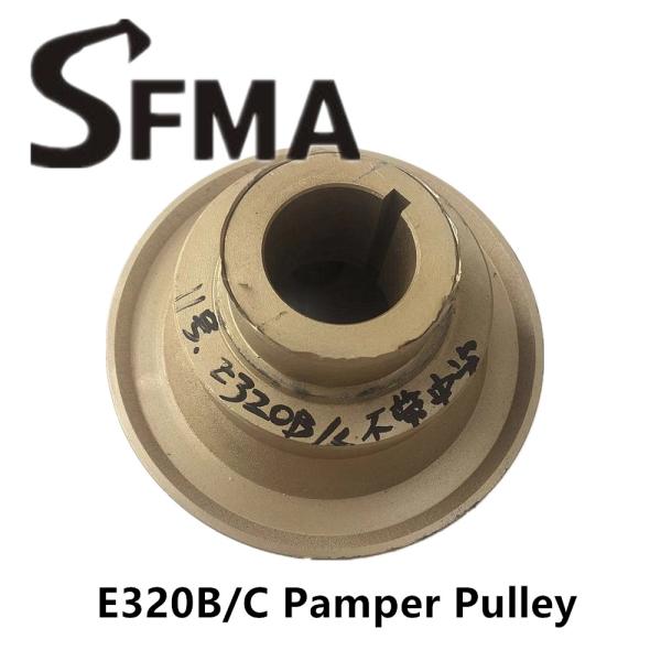 Buy Iron Digger Accessories E320B/C Excavator Pulley at wholesale prices