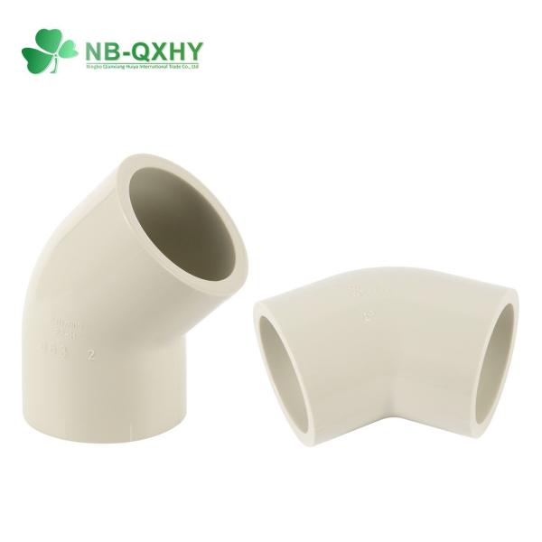 ISO9001 Certified Industrial System Welding Connection Pph Plastic Pipe Fitting
