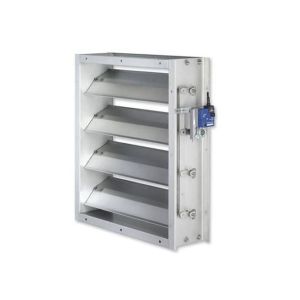 Stainless Steel Duct Isolation Dampers , Flue Gas Desulphurizing Baffle Damper