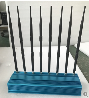 Indoor GSM 3G 4G 5G Cell phone Signal Jammer with Powerful External Omni-directional antennas DC12V car charger