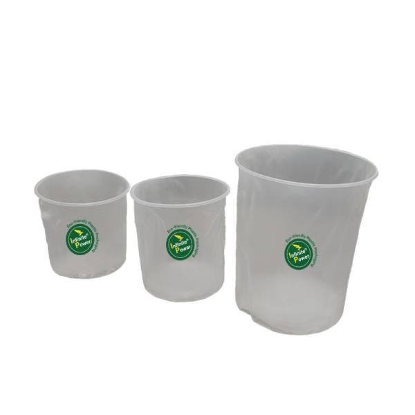Convenient Red Disposable Plastic Bucket Liner Customize Needs for Easy Disposal