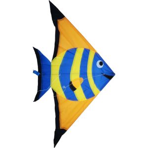 Quality 30m Stackable Fiberglass Frame Flying Fish Kite for sale