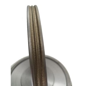Optimized Double Groove Glass Processing Grinding Wheels Surface PBLOG