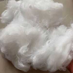 China AA Grade Polyester Staple Fiber Crimp High / Medium / Low For Textile Industry on sale