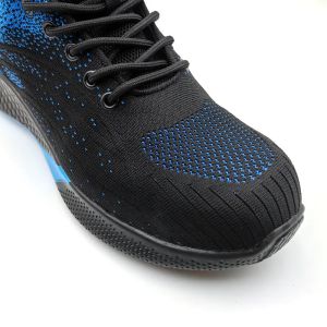 Breathable Industrial Work Shoes S1P S3 Fly Knit Running Shoes Lightweight