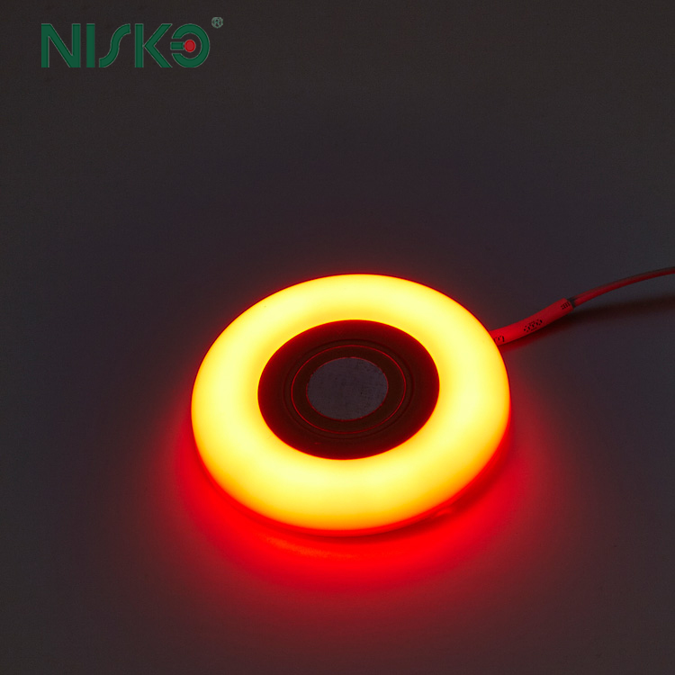 Dimmable Mini USB LED Motion Sensor Lamp Rechargeable Wireless Night Light for