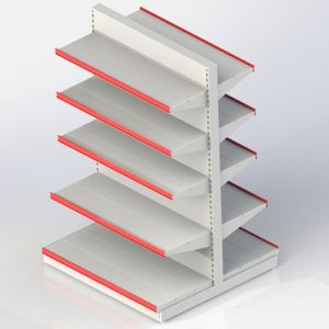 80KG 36in 4 Tier Heavy Duty Steel Storage Rack Medium Duty Steel Shelving For