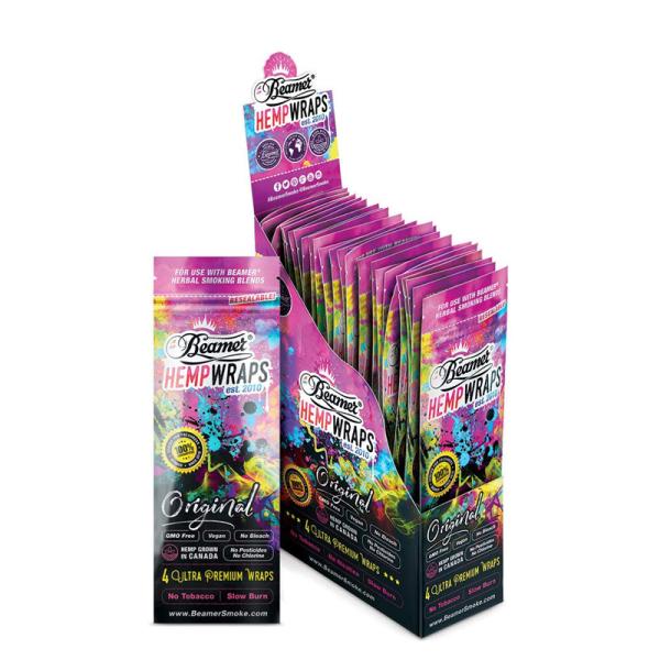 Buy High Barrier CMYK 200mic Blunt Wrap Cigar Pouch 300gsm at wholesale prices