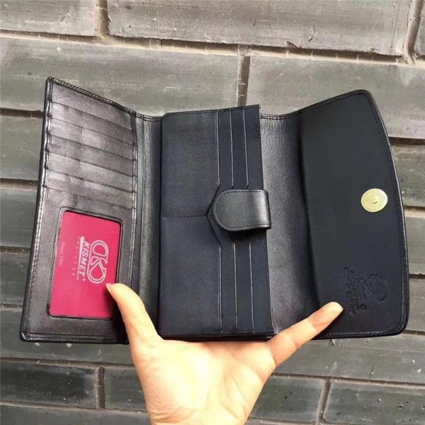 Animal Designer Authentic Stingray Skin Lady Large Trifold Wallet Genuine Leather Female Clutch Bag Women Card Purse