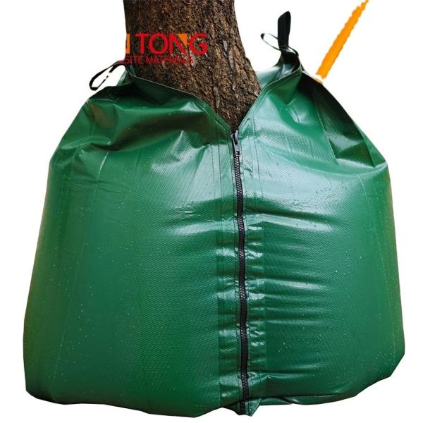 Buy SAVE WATER with Slow Release Irrigation PVC Tree Watering Bag 15 20 Gallon Green Color at wholesale prices