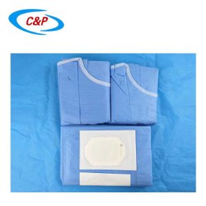 Disposable Ophthalmic Surgiwear Eye Drape Pack With Pouch