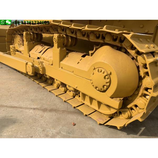 Yellow Color Used Cat Bulldozer Cat 3306 300l Fuel Capacity 17500kg Operate Weight