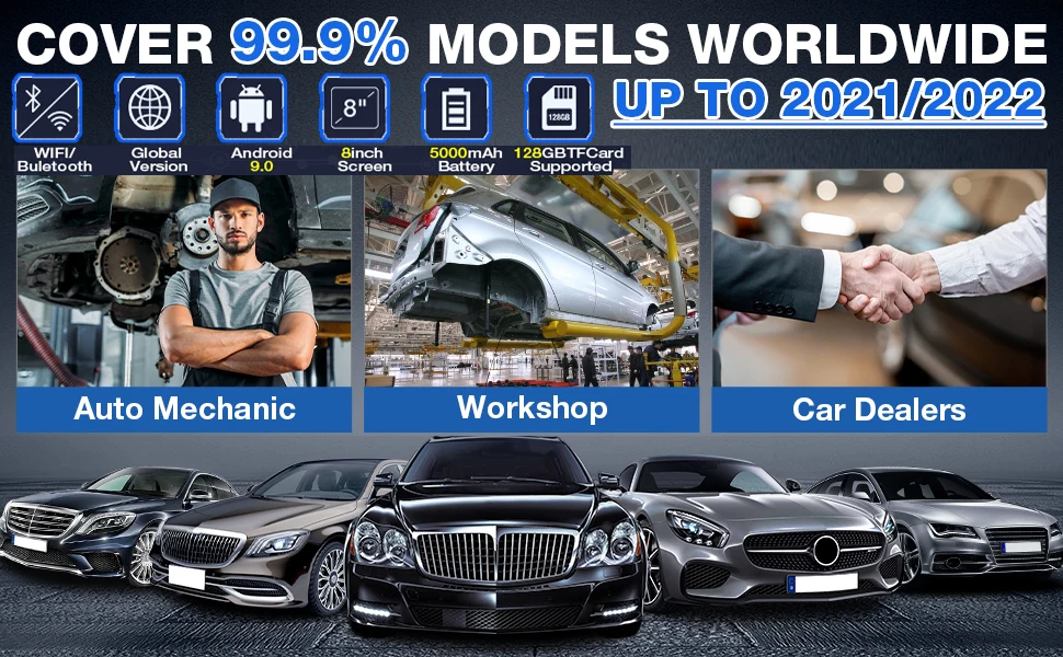 LAUNCH X431 PRO V 5.0 Car Diagnostic Tools Auto OBD2 Scanner All System ECU Coding Active Test Update Online PRO V5.0