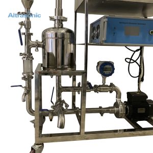 Quality Remote Control Ultrasonic Liquid Homogenizer Machine 500w 20kHz for sale