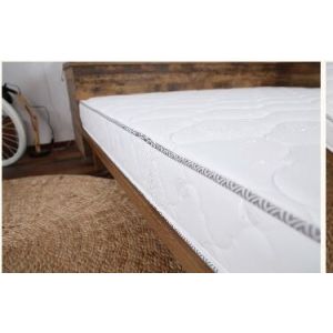 Pocket spring/coil economic spring mattress with elastic knitted fabric
