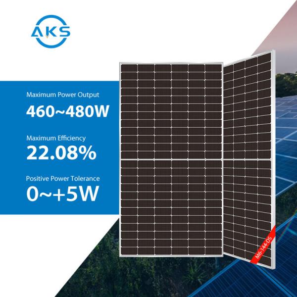 Buy 460W Huasun Solar Panels 465W 470W 475W 480W 144 Cells Two Sided Solar Panels at wholesale prices
