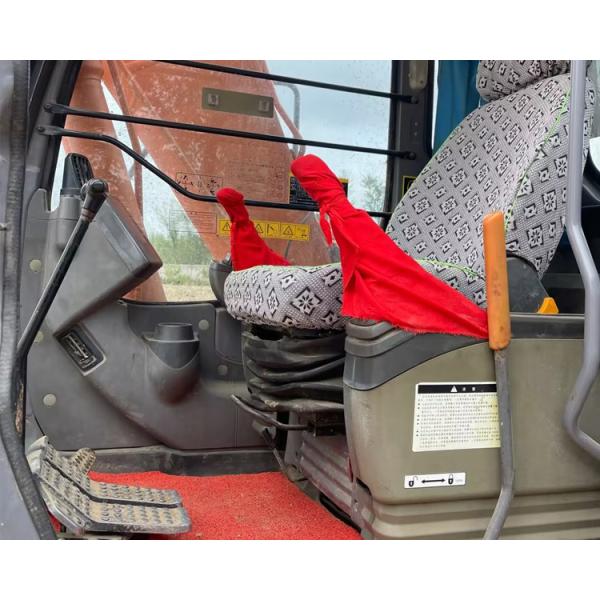 ZX120-6 used Hitachi Excavator With Original Rubber Track Hydraulic Valve