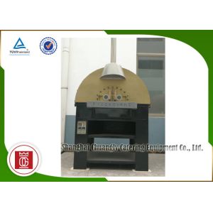 Quality Italy Steel Pizza Oven Gas Heating Lava Rock Inner Baseplate Napoli Style for sale