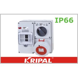 Quality Customized Weatherproof Industrial Outlets Reefer Container Socket 500V for sale