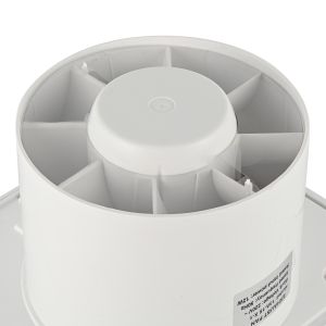 125mm Low Noise Shutter Bathroom Ventilation Wall Mounted Exhaust Fan with