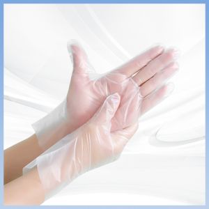 Strong Breathability Non Slip Disposable TPE Gloves For Safe And Stable Handling