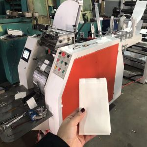 Square Bottom Paper Bag Making Machine Automatic Sheet Feeding